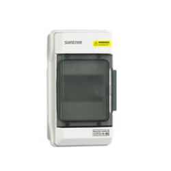 Gabinete Plástico para Exterior IP65 para Riel Din 4 Espacios.