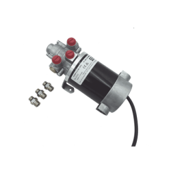 Bomba Hidráulica Reversible PUMP-3 / 12V DC / Flujo 1.6L (98 cu.in) por Minuto / Cilindro 160-550 cc (9.8 - 33.5 cu.in) / Conexiones ORB / Incluye 3 Adaptadores ORB-5 a 9/16 UNF / Compatible con SteadySteer