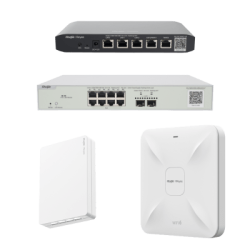Equipos Ruijie DEMO Ideal para Probar Integraciones de Redes Business y Enterprise con WiFi 6