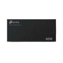 Inyector PoE++ (60W) / Gigabit 802.3 af/at/bt / 2 puerto 10/100/1000 Mbps / Plug and Play / Fuente alimientación Integrada