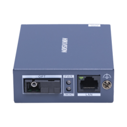 Convertidor Fibra Óptica / Receptor / Monomodo (RX) / 1 Puerto SFP (SC) 100 Mbps / 1 Puerto RJ45 10/100 Mbps / HASTA 20 KM / Plug and Play