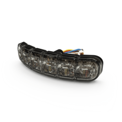 Luz perimetral , 12 LEDs Ultra Brillantes, Dual Color Azul / Claro