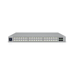 Enterprise Campus 48 PoE, Switch Empresarial Etherlighting™ PoE+++ Capa 3 de 48 Puertos (32 x 10 GbE y 16 x 2.5 GbE) y 4 Puertos SFP28 de 25 G de Alta Disponibilidad
