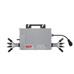 Microinversor 2.25 Kw, 220 Vca, IP67, WIFI Incuido, Soporta Oversizing a 4 Módulos de Hasta 750 W, Incluye Conector Troncal