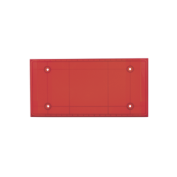 Domo Central Pequeño de reemplazo para barra de luces SP216 de la marca SignalPro, Color Rojo