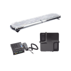 Kit de Sirena Vehicular H2 Covert, Bocina ultradelgada y Torreta 48