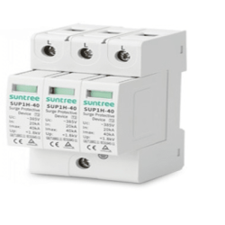 Supresor de Picos Transitorios de Voltaje, Diseñado Para Sistemas Fotovoltaicos, Uso en Corriente Alterna 220 Vca ,3 Polos.