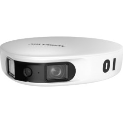 PanoVu Series / Vista Panorámica 180° / 32 Megapixel en Total / 2 Micrófonos Integrados / IP65 / PoE+ / Micro SD / Ideal para Grabar Partidos de Futbol