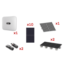 Kit Solar Interconexion  / 6 kW  220Vca / Inversor HUAWEI/ Montaje Incluido  