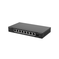 Switch Administrable Capa 2 con PoE+ Multi-Gigabit, 8 puertos 2.5Gb y 1 SFP+ 10G, hasta 130w 