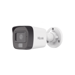 [Dual Light] Bala IP 2 Megapixel (1080p) / Lente 2.8 mm / Ángulo de visión 101° / 20 mts IR + 15 mts Luz Blanca / Micrófono Integrado / ACUSENSE Lite / Exterior IP67 / PoE / dWDR / H.265+ / ONVIF