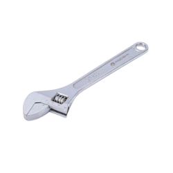 Llave Ajustable (Perico) de 20.5 cm (10”). Apertura máxima de Mordaza de 30 mm.