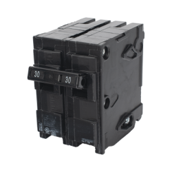 Interruptor automático enchufable tipo QP 2 polos, 30 amp