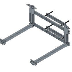 Montaje para Panel Solar de Poste para panel EPL18012AL y batería LIPV100A