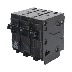 Interruptor automático enchufable tipo QP 3 polos, 100 amp.