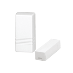 Transmisor Inalámbrico para Puerta/Ventana Serie 5800 / Carcasa Blanca / Terminales Cableados Loop 1 / Reed Switches Laterales Loop 2 / Transmisión Supervisora, Sabotaje y Batería Baja / Batería Litio 3V / Progr