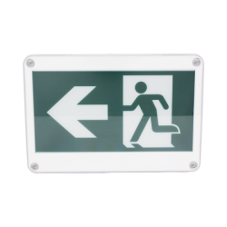 Letrero EXTERIOR de Señalización salida 
