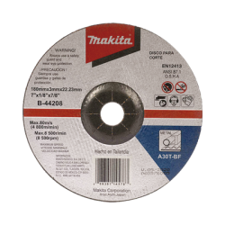 Disco de corte para metal de 7