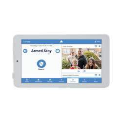 ALULA - Touchpad Slimline para Panel ALULA / Pantalla 7'' Android / Control Local de Seguridad / Montaje en Pared y Escritorio / Wi-Fi Cifrada / Batería de Respaldo