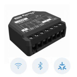 Apagador inteligente Wifi 2.4 / 2 canales  Para apagador doble / 10A por canal / Compatible con asistentes de voz