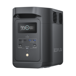 Estación de Energía Portátil de 980Wh Litio LFP / 10 Puertos AC 500 W (Max. 1000W) / 2 USB-C 100W / Cargador de Coche 10A a 12.6V / Conectividad WiFi y Bluetooth (App) / Carga Solar 500W Max.