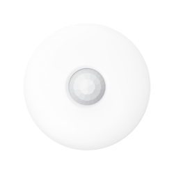 Sensor PIR de Movimiento Dual-Tech con Cobertura de 360° / Rango de Detección 12 mts / Uso en Interior