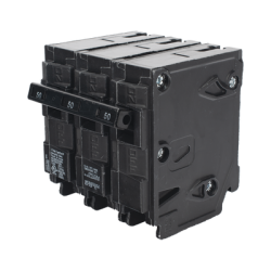 Interruptor automático enchufable tipo QP 3 polos, 50 amp