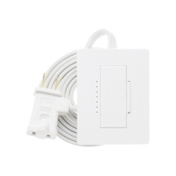 Adaptador dimmer de sobremesa plug-in para lámpara 120VCA/300W y 200W.