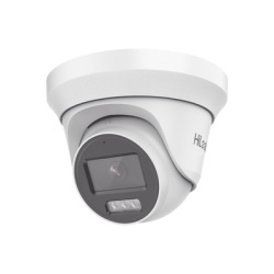 [Audio Bidireccional + Dual Light + ColorVu] Turret TURBOHD 3K / 5 Megapixel / Lente 2.8 mm / 40 mts IR EXIR + 40 mts Luz Blanca / Micrófono y Bocina Integrado / Exterior IP67 / dWD