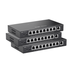 Pack Promocional Q1, tres unidades del modelo RG-ES209GC-P