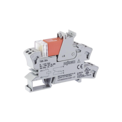 Módulo con Relé / 24 VCC / 16 A / 1 Inversor / Push-in CAGE CLAMP® / LED Rojo / IP20 / Montaje Carril DIN