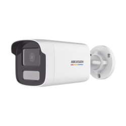 Bala IP 4 Megapixel / ACUSENSE Lite (Detección de Movimiento en Humanos y Vehículos) / Lente 4 mm / Imagen a Color 24/7 / Luz Blanca 50 mts / Exterior IP67 / WDR 120 dB / PoE / Onvif 