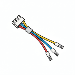 Cable de conexion de salida de alarma 10cm compatible con DSKB2411TIM
