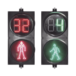 Semáforo Peatonal / Cuenta Regresiva / Rojo / Verde / Dinamico / Diámetro 20 Cm.