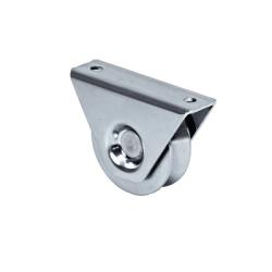 (325V-80) Rueda de 8 cm / Con Capacidad Para Puertas de Hasta 200 Kg / Para Montaje en Superficie / Canal Tipo 