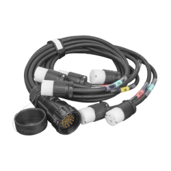 Tomacorriente TIPO SOCAPEX con DERIVACIÓN A 6 tomas tipo Edison 