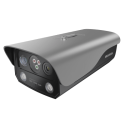 (HikFire) Cámara IP de Detección Térmica de Incendios / Detección de Llamas y Temperaturas Anormales / 4 Megapíxel (Lente Óptico) + 1 Megapíxel (Lente Térmico) / Compatible con Hik-Connect