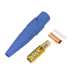 Conector Camlock Macho / 400 Amperes / 600V AC / Sección Cable 50-95 mm² / Abrazadera Compresión / Plástico Ingeniería / Múltiples Colores
