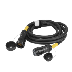 MANGUERA DE AC TIPO SOCAPEX CONECTORES MACHO Y HEMBRA | 10 METROS