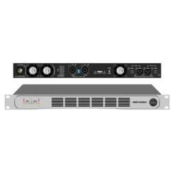 Amplificador de Potencia Profesional  / 250W 2-Zonas / Clase D / Eficiencia 90% / Modos Estéreo y Puente / PFC de Banda Ancha / Protección Integral / 1U Compacto