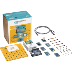 Kit Arduino Plug and Make / UNO R4 WiFi 48 MHz / 7 Modulino Nodes I2C Qwiic / Cloud IoT / Educación Maker / Solder-Free