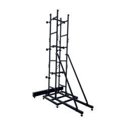  KIT DE MONTAJE A PISO PANTALLA VIDEOWALL 50 X 50 CM | CON SOPORTE INCLINADO | Compatible con DSD4429RICQF y DSD4426RICQF 