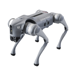 Perro Robot Biónico Para Inspección / Inteligencia Artificial / Reconocimiento De Humanos / Tareas Programadas / Cámara Integrada/ Incluye Control Remoto