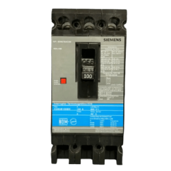 Interruptor Termomagnético ED6 600V 3X100A, Sin zapatas principales.