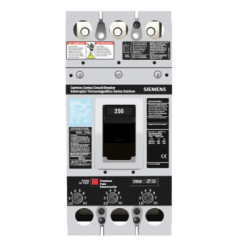 Interruptor Termomagnético 600V 3X250A, Con zapatas principales.