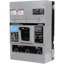 Interruptor Termomagnético 600V 3X400A, Sin zapatas principales.