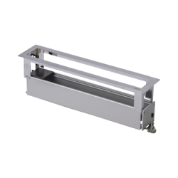 Caja Para Instalación en Escritorio para Voz, Datos o Contactos Eléctricos / Capacidad para 6 Módulos / Salida de Cables Posterior / Los Módulos se Adquieren Aparte / (KFC136/14CY)