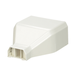 Conexión de tubería a canaleta T45, Salidas de 1/2