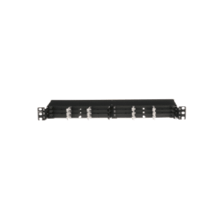 Panel de Distribución de Fibra Óptica, Acepta 18 Cassettes HD Flex™ en 4 Espacios, Hasta 144 Fibras, 1 UR