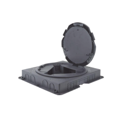 Caja de Profundidad reducida incluye la cubeta de instalación para concreto